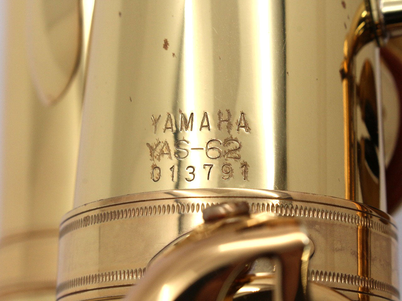 [SN 013791] USED YAMAHA / Alto saxophone YAS-62 PRINT LOGO all tampos replaced [09]