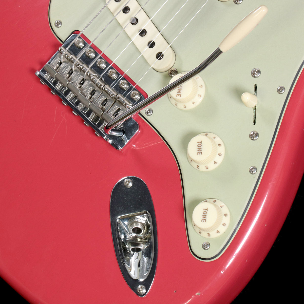 [SN CZ574392] USED Fender Custom Shop / 1963 Stratocaster Journeyman Relic CC Hardware Aged Fiesta Red [2024/3.40kg]. [08]