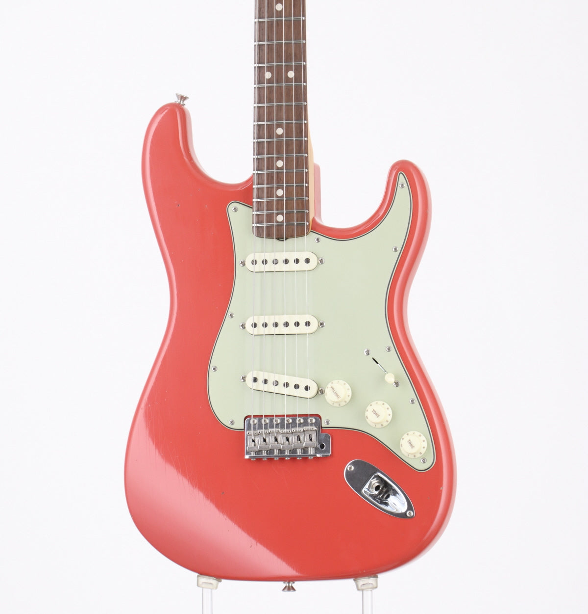 [SN CZ574392] USED Fender Custom Shop / 1963 Stratocaster Journeyman Relic CC Hardware Aged Fiesta Red [2024/3.40kg]. [08]