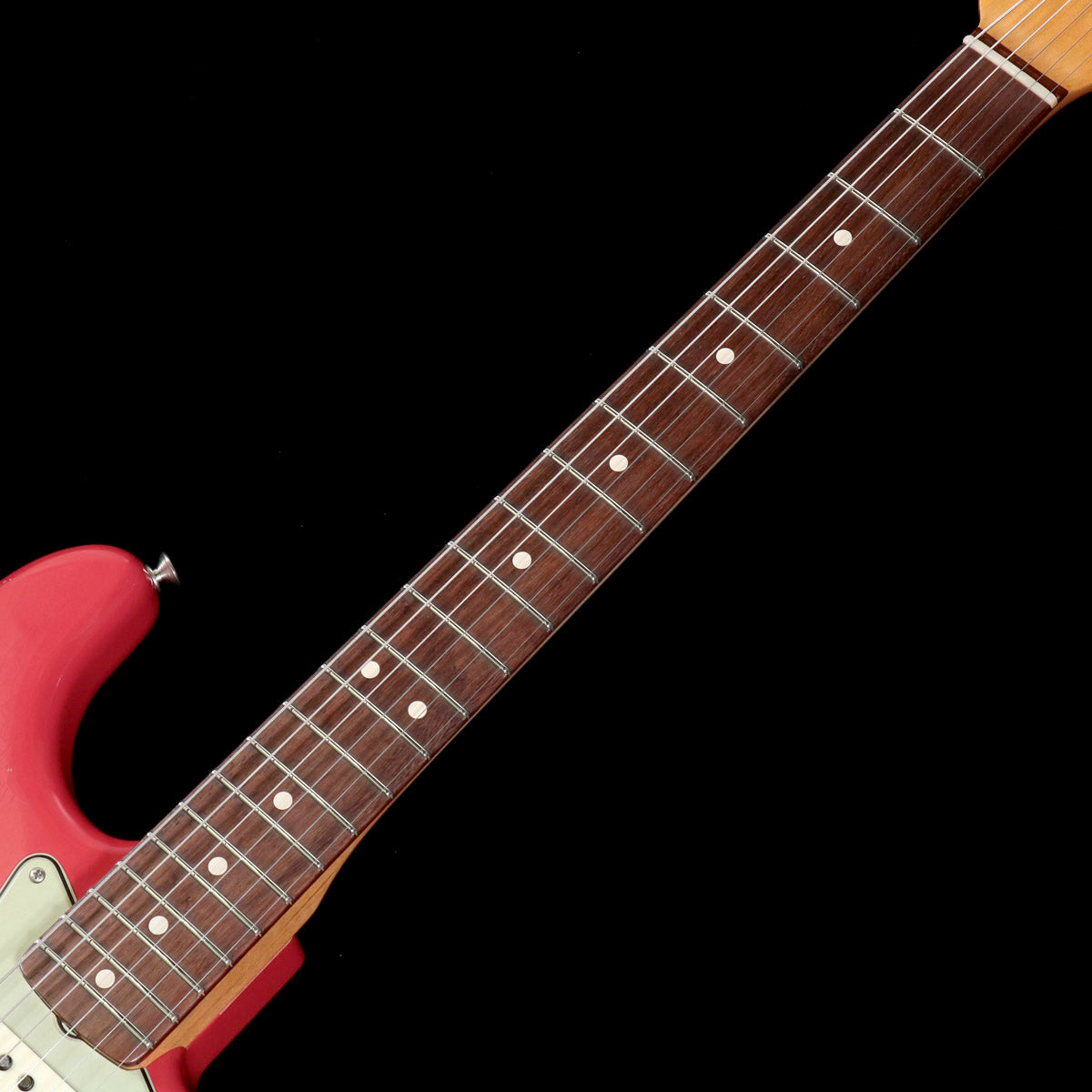 [SN CZ574392] USED Fender Custom Shop / 1963 Stratocaster Journeyman Relic CC Hardware Aged Fiesta Red [2024/3.40kg]. [08]