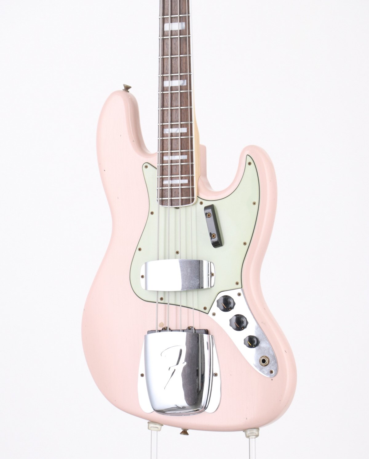 [SN CZ557872] USED Fender Custom Shop / 1966 Jazz Bass Journeyman Relic Matching Head Shell Pink [4.02kg / made in 2022] [08]