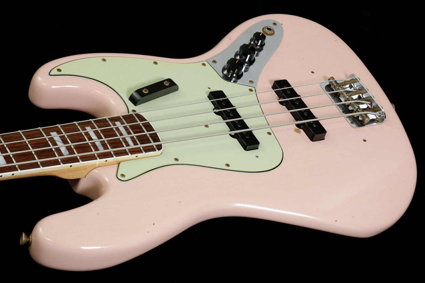 [SN CZ557872] USED Fender Custom Shop / 1966 Jazz Bass Journeyman Relic Matching Head Shell Pink [4.02kg / made in 2022] [08]