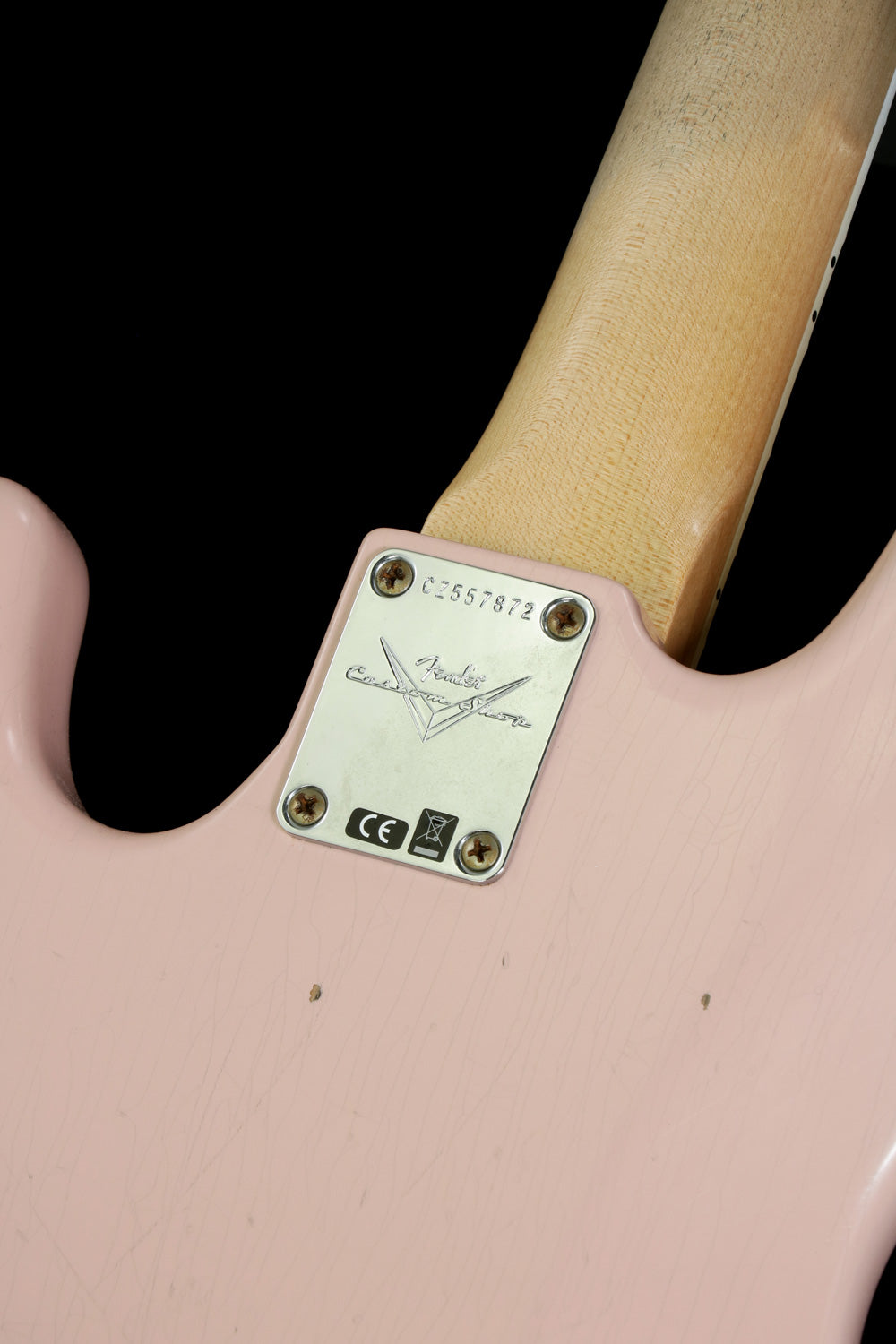 [SN CZ557872] USED Fender Custom Shop / 1966 Jazz Bass Journeyman Relic Matching Head Shell Pink [4.02kg / made in 2022] [08]