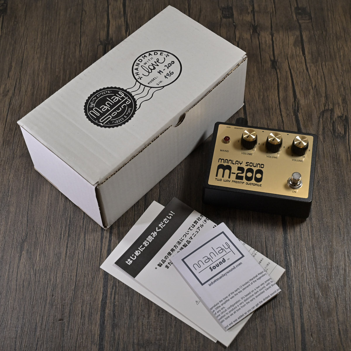 [SN 186] USED MANLAY SOUND / M-200 Overdrive [10]