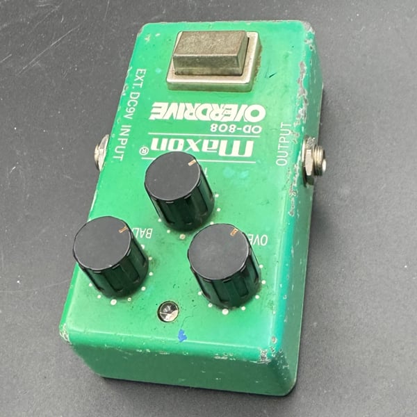 USED MAXON / OD-808 (Small Case MC1458P Caramel Switch) [06