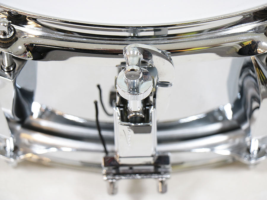 [SN 27] USED CANOPUS / SAC-1450 Metal Snare Drum [10]