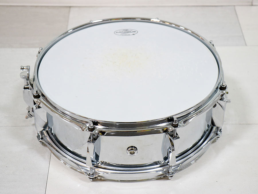 [SN 27] USED CANOPUS / SAC-1450 Metal Snare Drum [10]