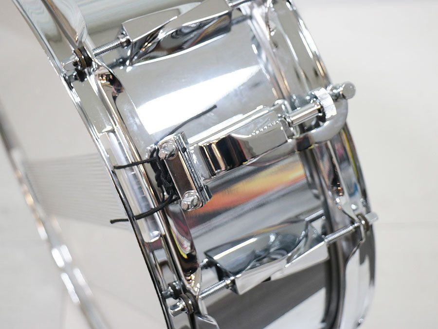 [SN 27] USED CANOPUS / SAC-1450 Metal Snare Drum [10]