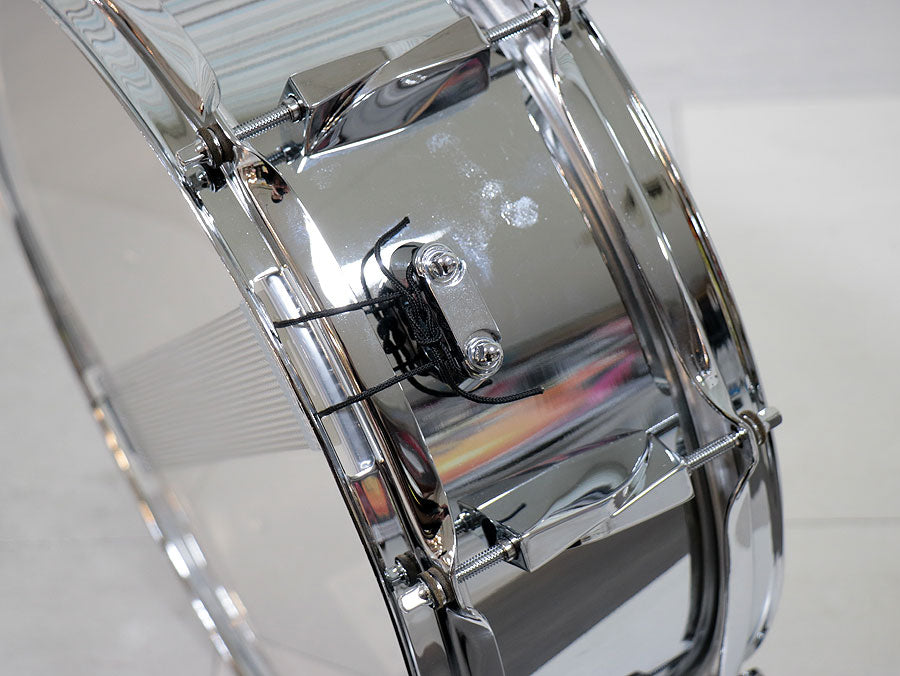 [SN 27] USED CANOPUS / SAC-1450 Metal Snare Drum [10]