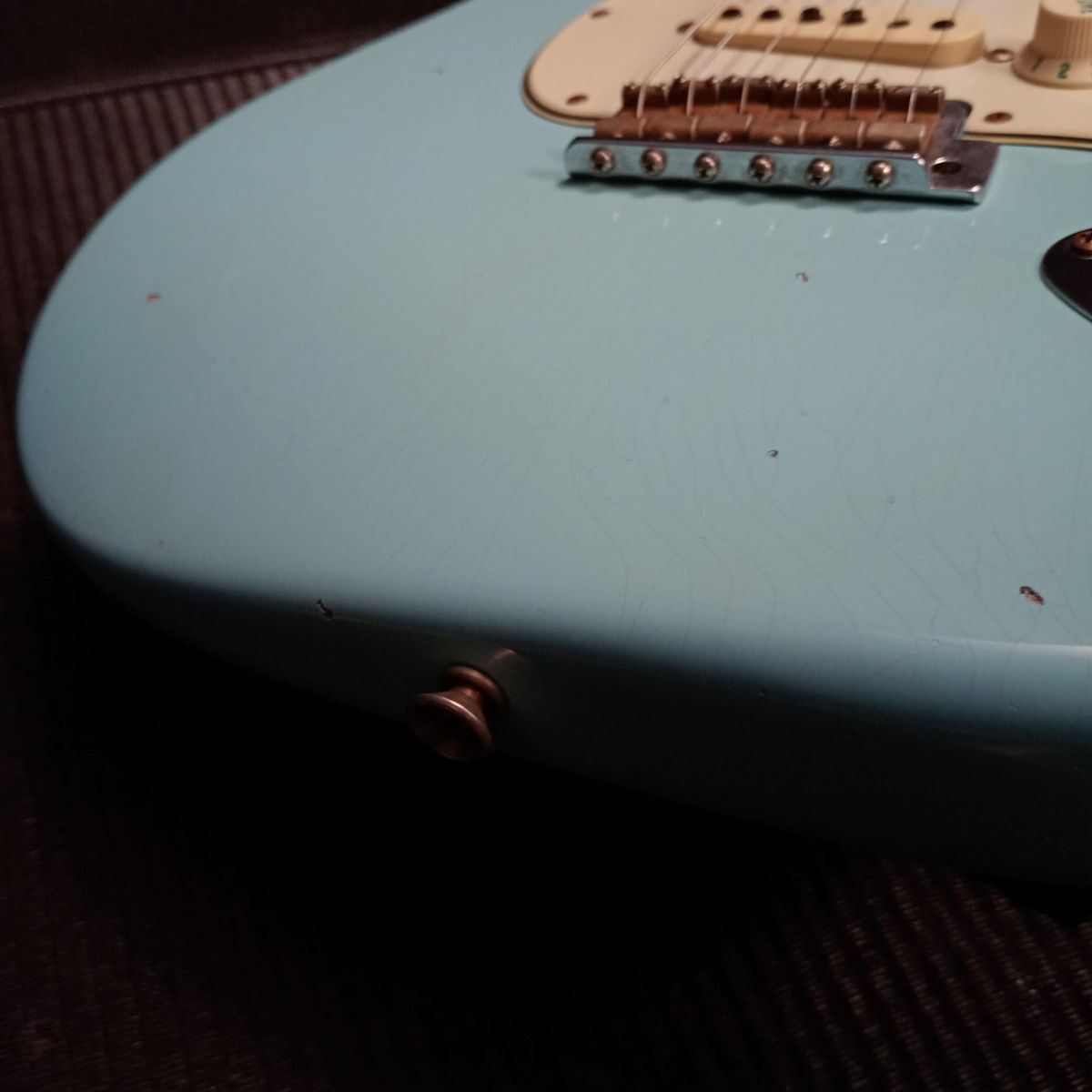 [SN CZ564811] USED Fender Custom Shop / 1964 Stratocaster Journeyman Relic Aged Faded Daphne Blue -2022- [04]