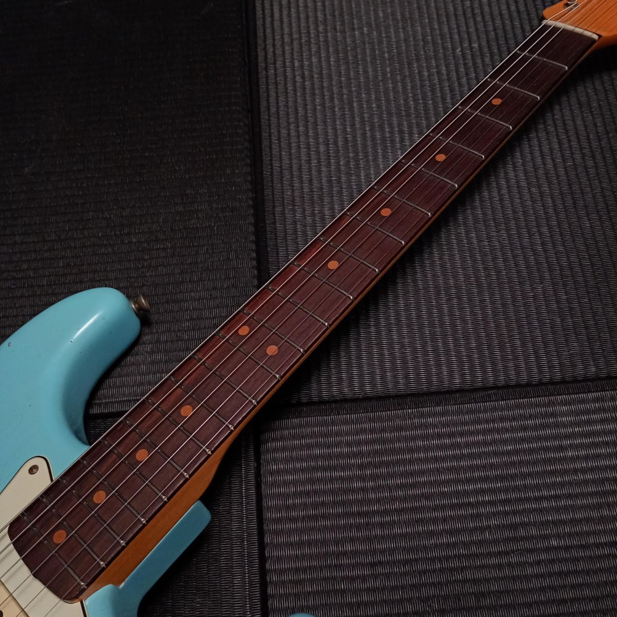 [SN CZ564811] USED Fender Custom Shop / 1964 Stratocaster Journeyman Relic Aged Faded Daphne Blue -2022- [04]