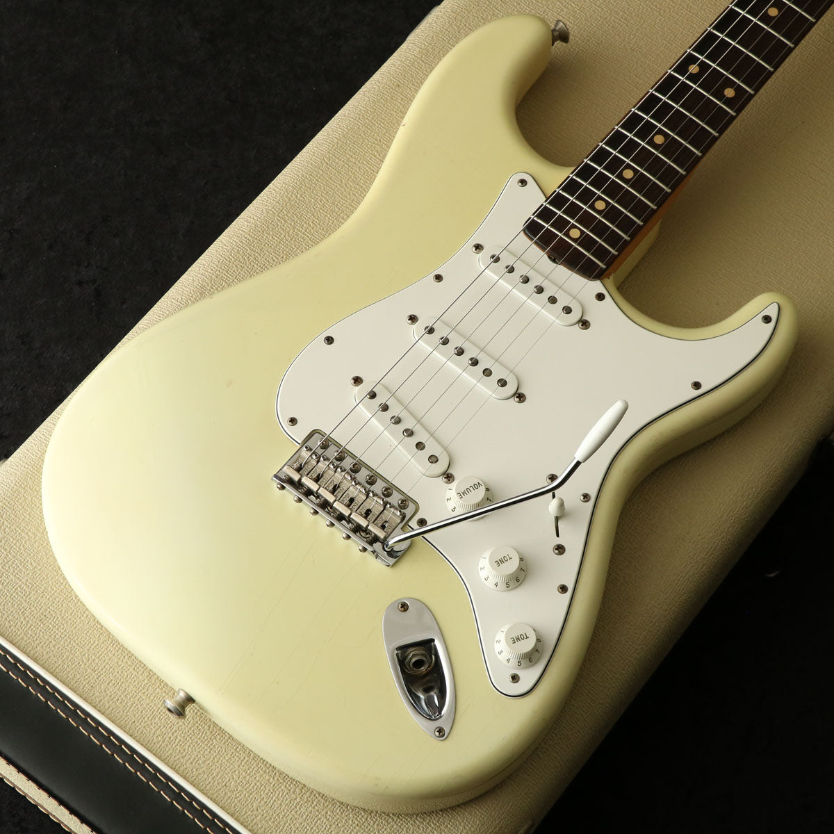 [SN CF637] USED Fender Custom Shop / MBS 61Stratocaster NOS Olympic White C.W.Fleming [03]