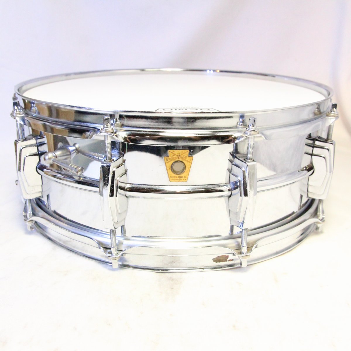 USED LUDWIG / Pre-Serial No.400 Super Ludwig C.O.B 14x5 RADIC Snare Drum [08]