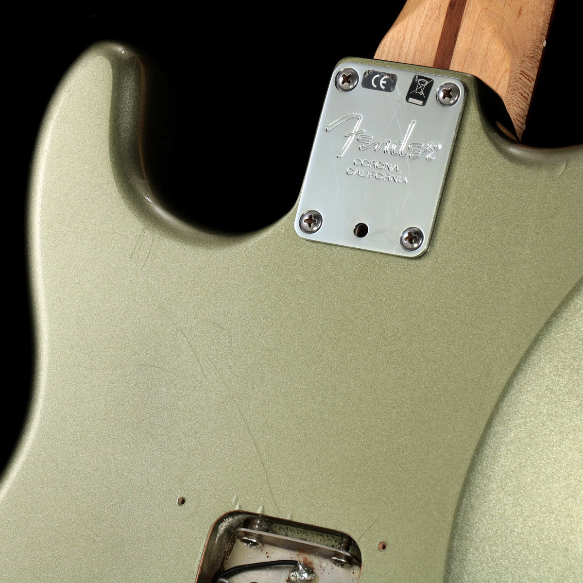 [SN US12049339] USED Fender USA / American Standard Stratocaster Jade Pearl Metallic/R [2012/3.54kg] Fender [08]