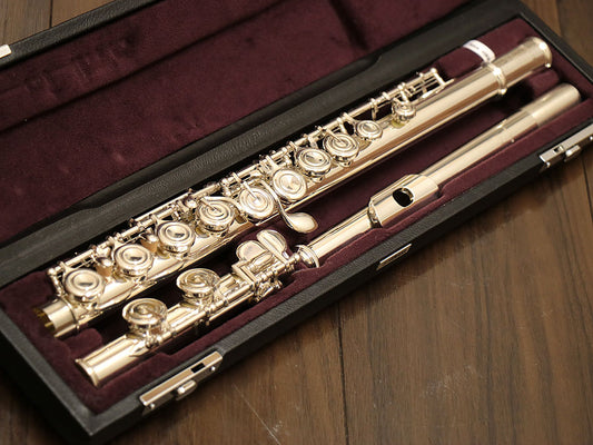 [SN N97157] USED YAMAHA / YAMAHA YFL-312 Silver Head Flute [10]