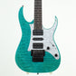 [SN F1609102] USED Ibanez / RG2750Q Prestige Transparent Aqua Blue [11]