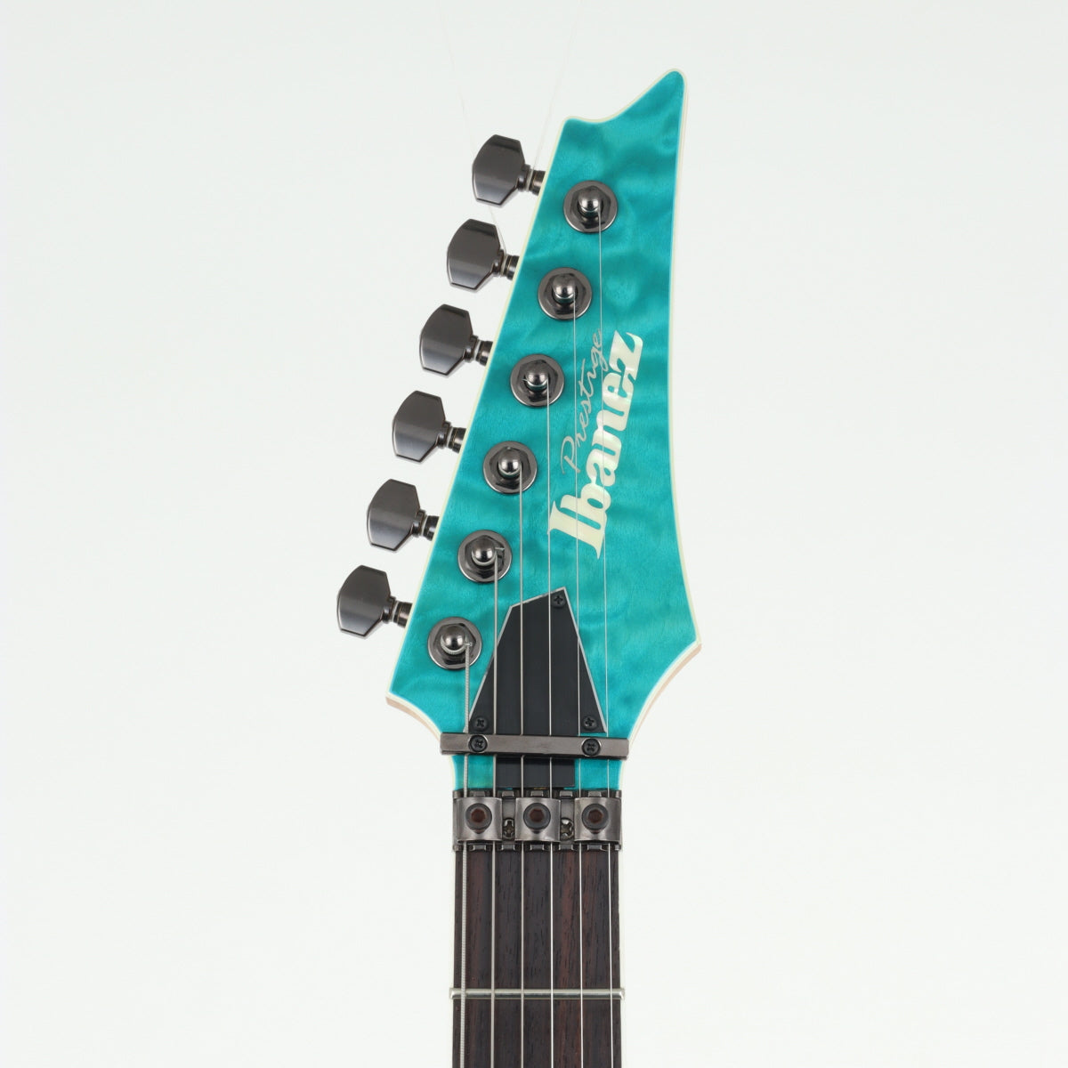 [SN F1609102] USED Ibanez / RG2750Q Prestige Transparent Aqua Blue [11]