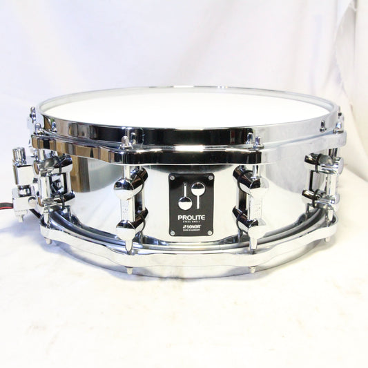 USED SONOR / PL12-1405SDSD PROLITE STEEL 14x5 die-cast hoop sonor snare drum [08]