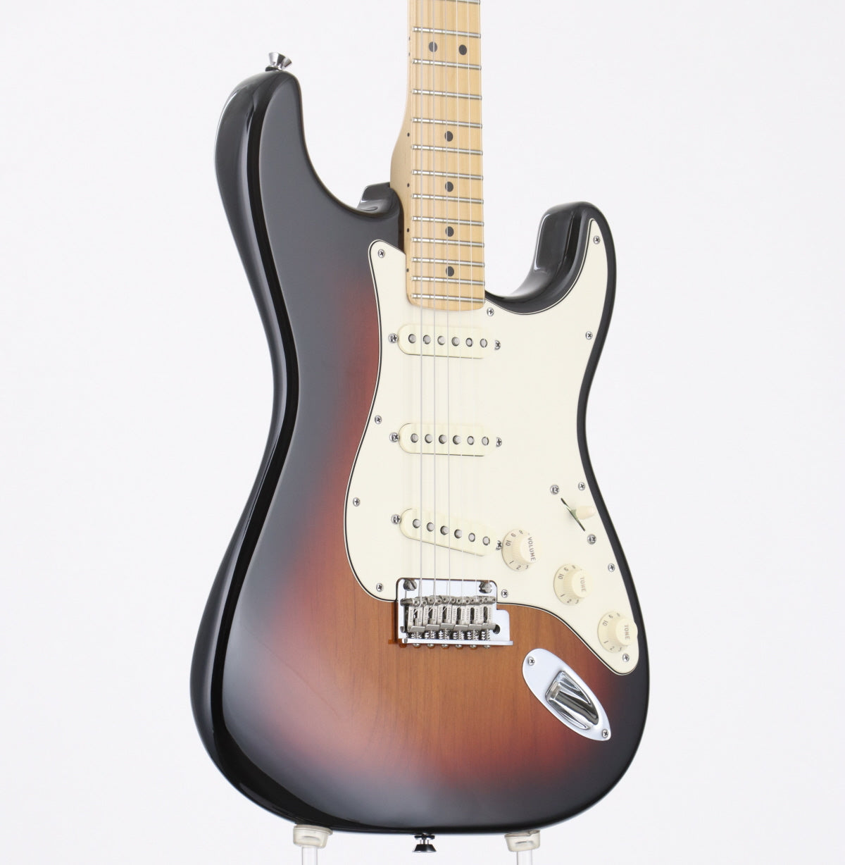 [SN US14043627] USED Fender / American Standard Stratocaster Upgrade 3-Color Sunburst Maple Fingerboard [09]