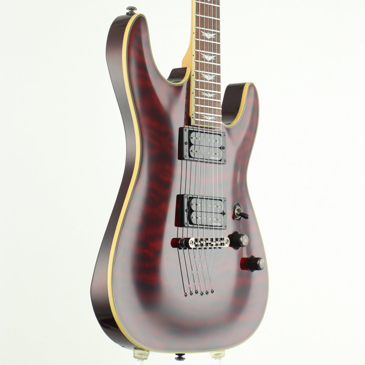 [SN N11101404] USED SCHECTER / AD-OM-EXT-6 Black Cherry [11]