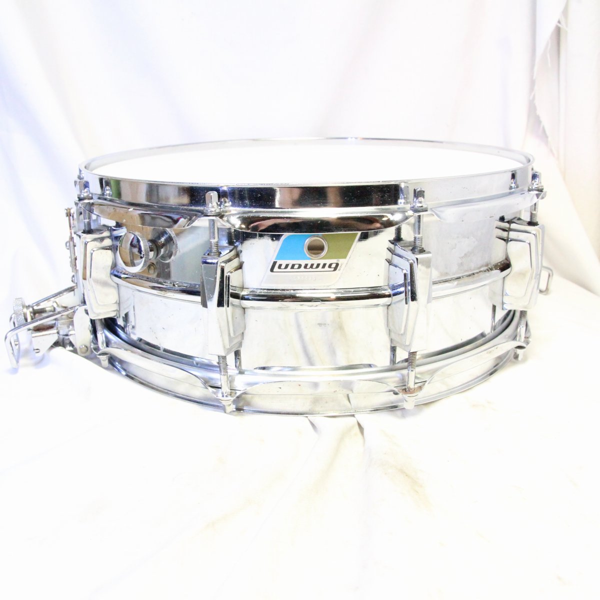 USED LUDWIG / 1970s No.410 Super Sensitive 14×5 Super Sensitive Snare Drum [08]