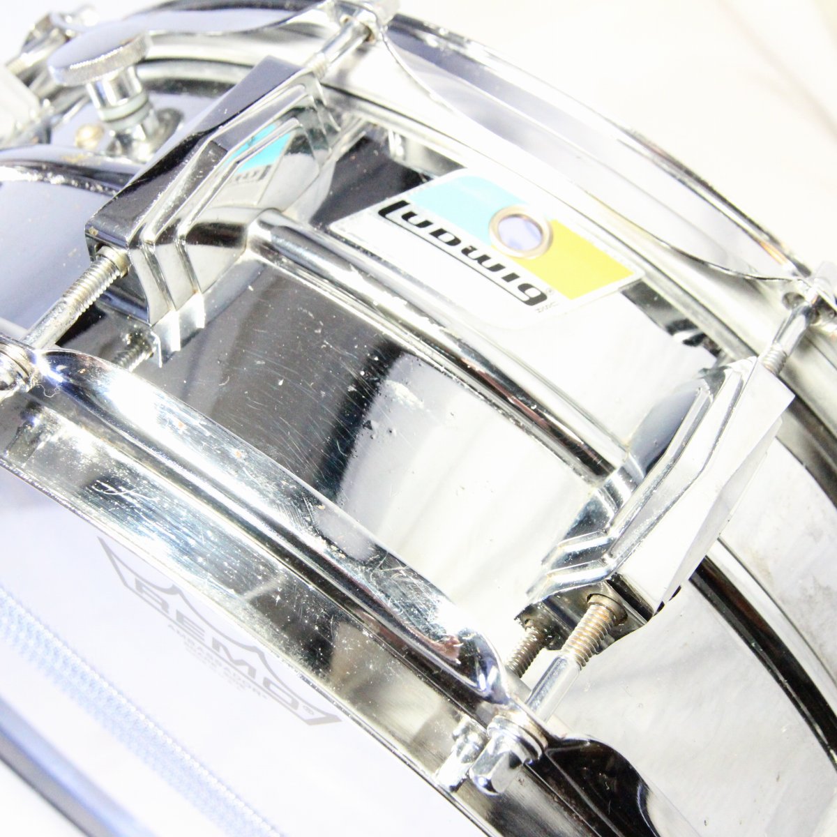 USED LUDWIG / 1970s No.410 Super Sensitive 14×5 Super Sensitive Snare Drum [08]