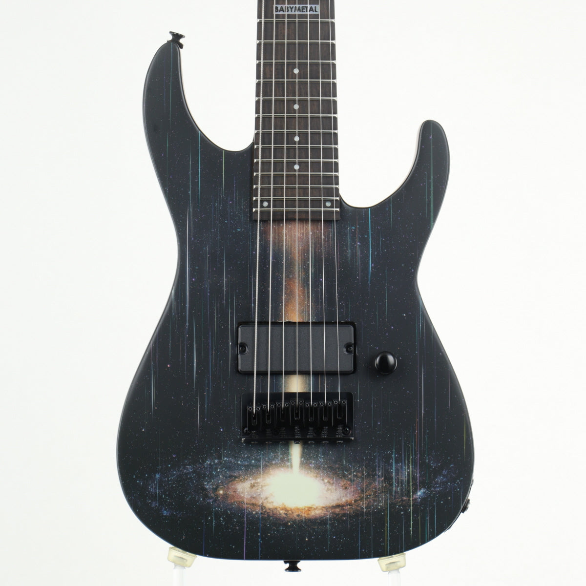 [SN 00199] USED ESP ESP / Babymetal MF-7 Mini Graphic/Black Satin [20]