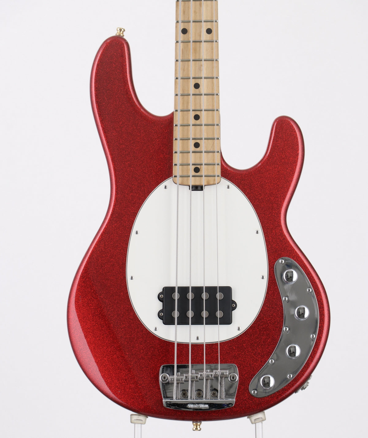 [SN E91415] USED MUSICMAN / StingRay 3EQ Cardinal Red Sparkle [06]