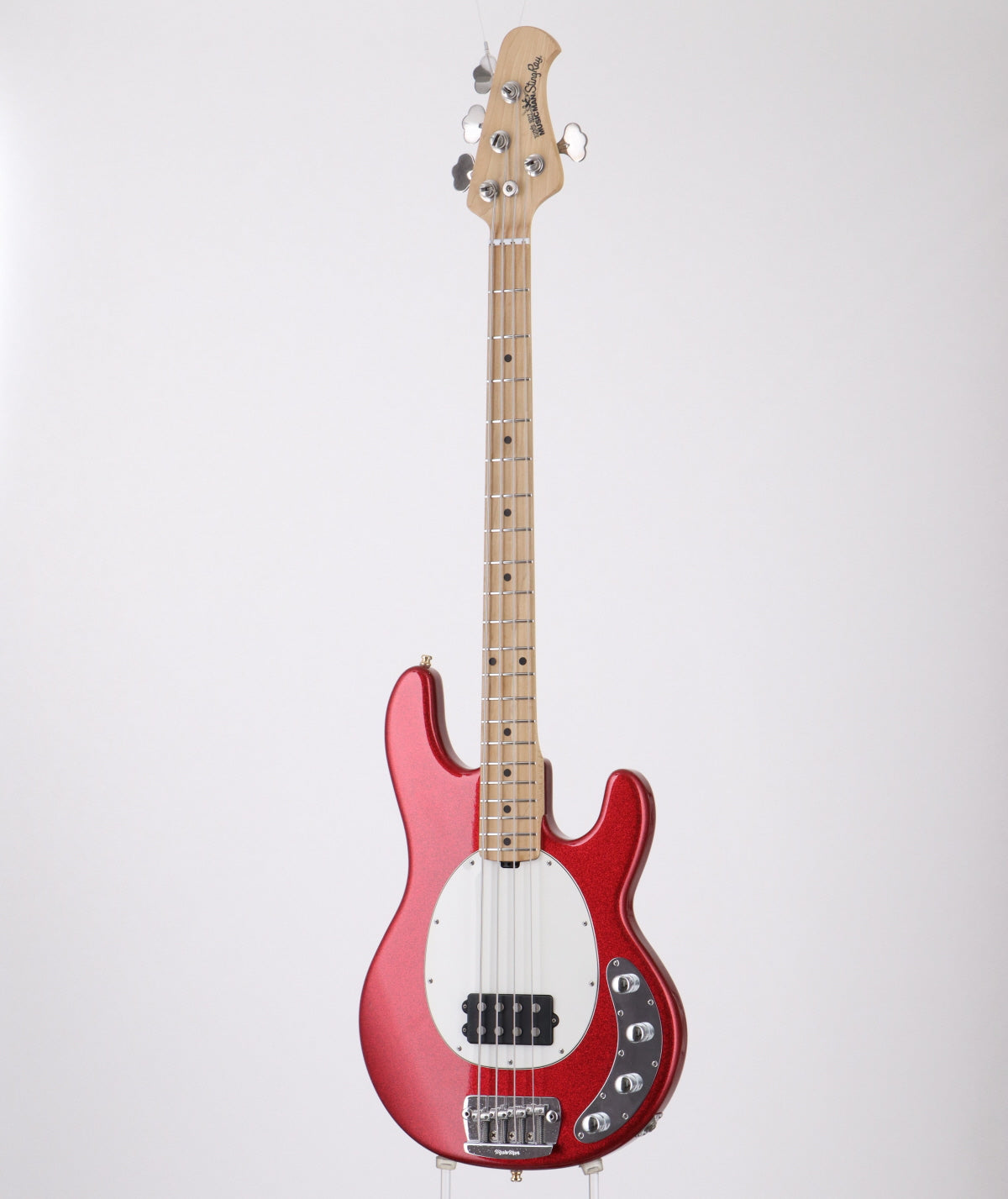 [SN E91415] USED MUSICMAN / StingRay 3EQ Cardinal Red Sparkle [06]