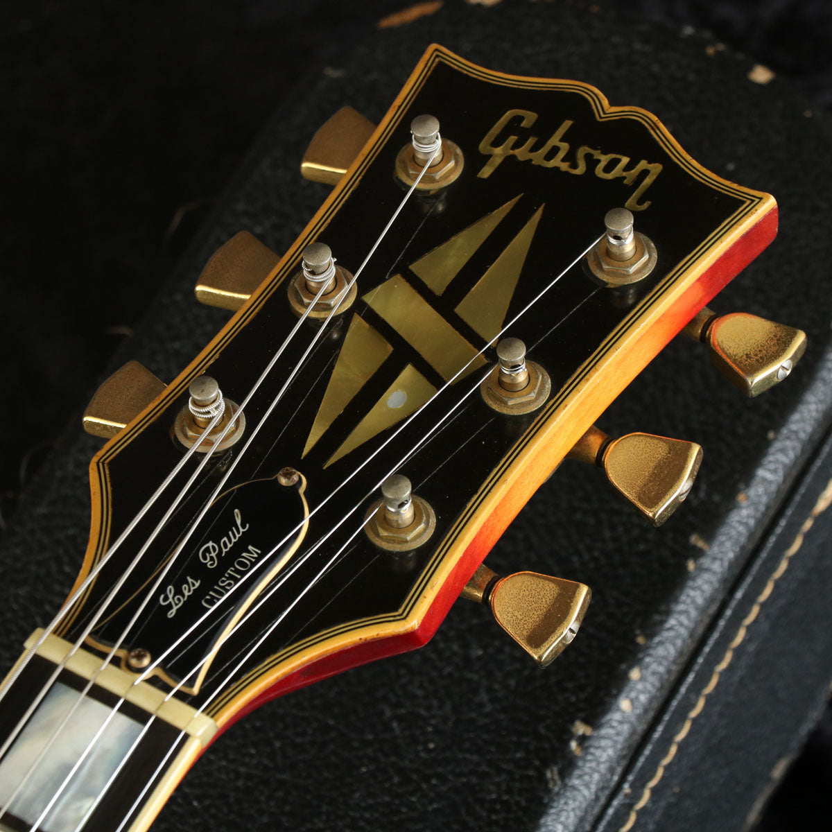 [SN 00123042] USED Gibson / LesPaul Custom Cherry Sunburst 1976 [03]