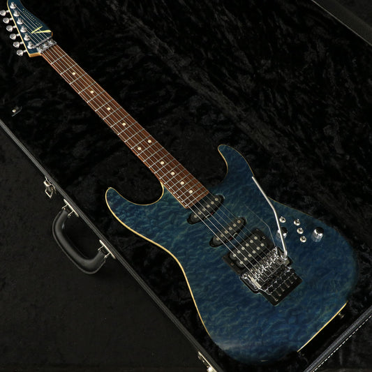 [SN 03-21-07N] USED Tom Anderson / Drop Top Deep Ocean Blue with Binding [03]