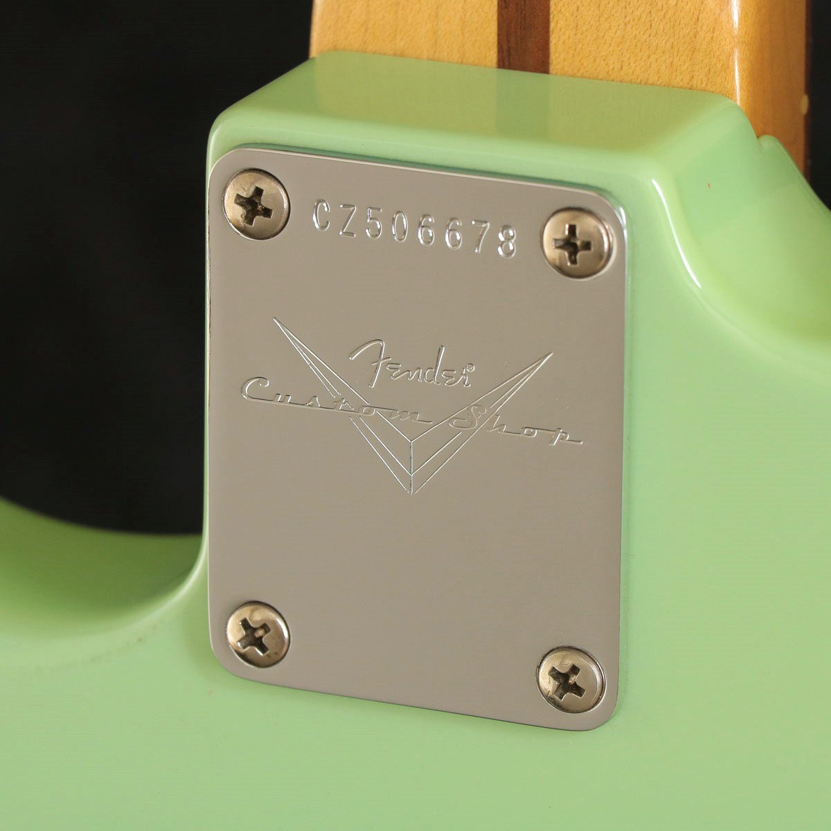 [SN CZ506678] USED Fender Custom Shop / Master Built Series Custom Stratocaster Surf Green Build by Todd Krause [05]