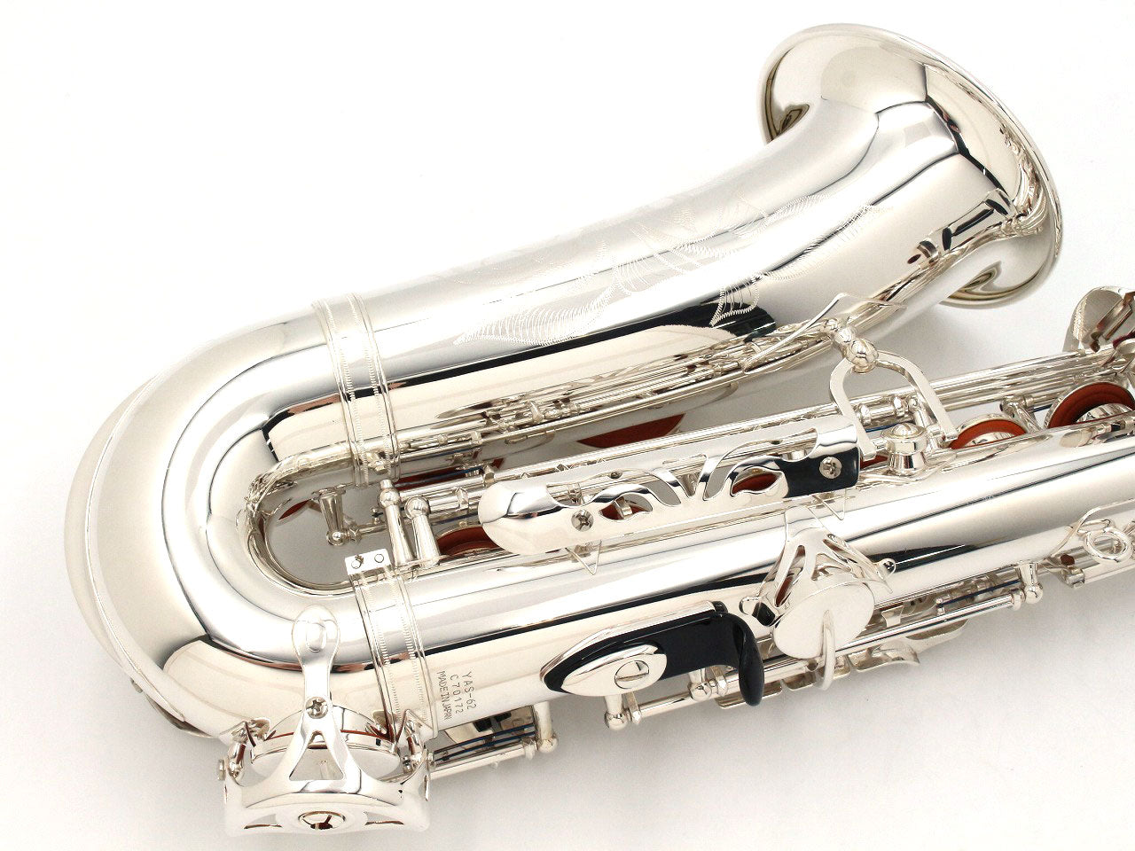 [SN C70172] USED YAMAHA / Alto saxophone YAS-62S G1 silver plated [20]