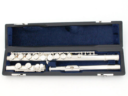 [SN 79953] USED SANKYO Sankyo / Flute ETUDE, head tube silver, selected [09]