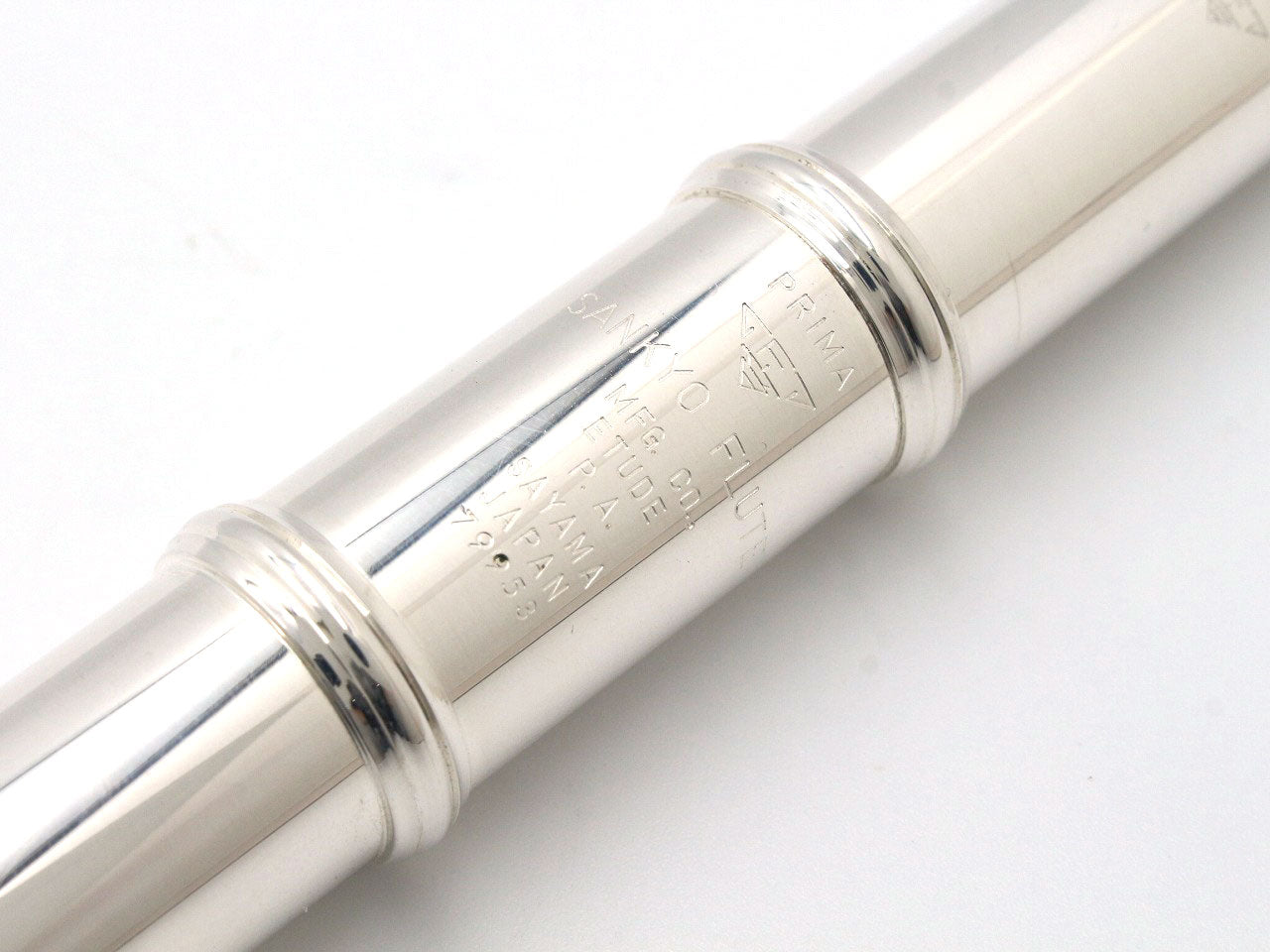 [SN 79953] USED SANKYO Sankyo / Flute ETUDE, head tube silver, selected [09]