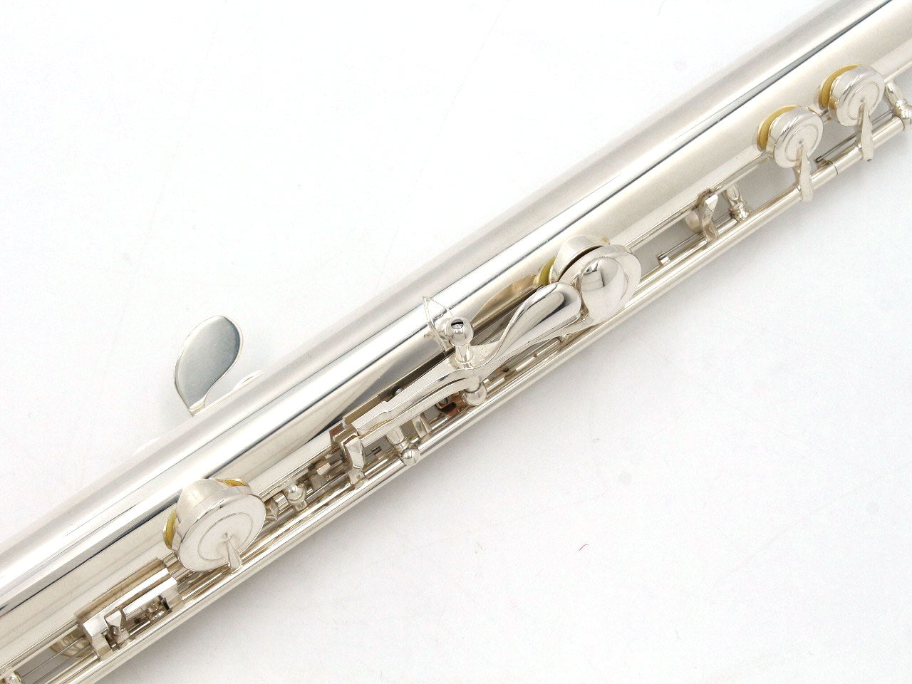 [SN 79953] USED SANKYO Sankyo / Flute ETUDE, head tube silver, selected [09]