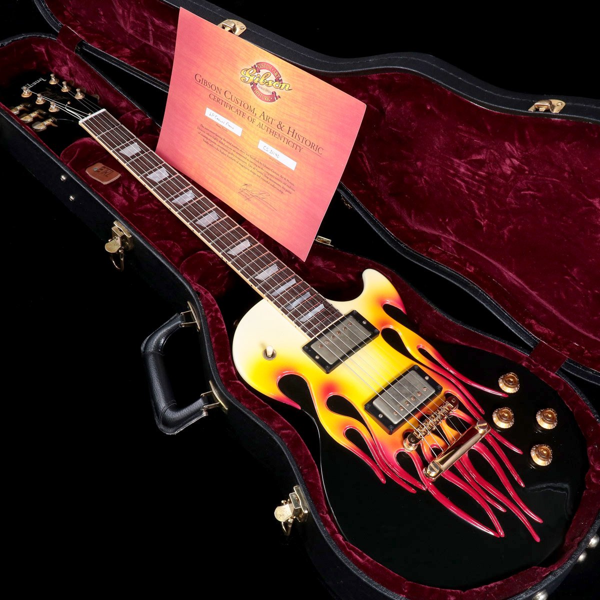 [SN CS31140] USED Gibson Custom Shop / Les Paul Carved Flame [3.91kg / made in 2003 [08]