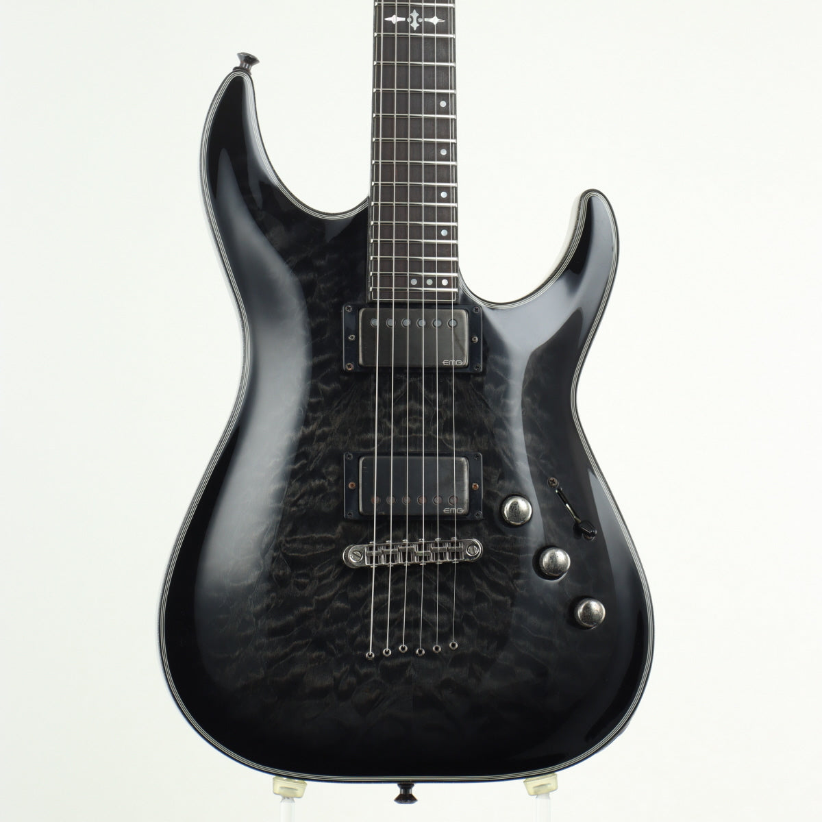 [SN W17040830] USED SCHECTER Schecter / AD-C-1-HR-HB Trans Black Burst [20]