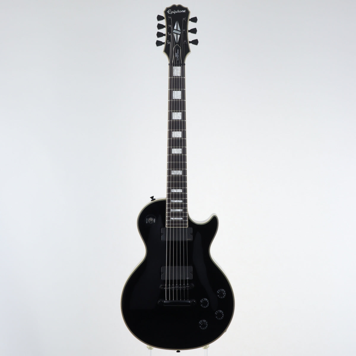 [SN 15092301261] USED Epiphone Epiphone / Matt Heafy Les Paul Custom-7 Ebony [20]