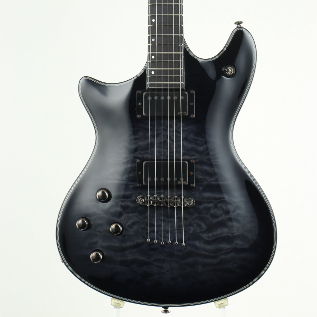 [SN W21010009] USED SCHECTER Schecter / AD-TP-HR-HB Lefty Trans Black Burst [20]