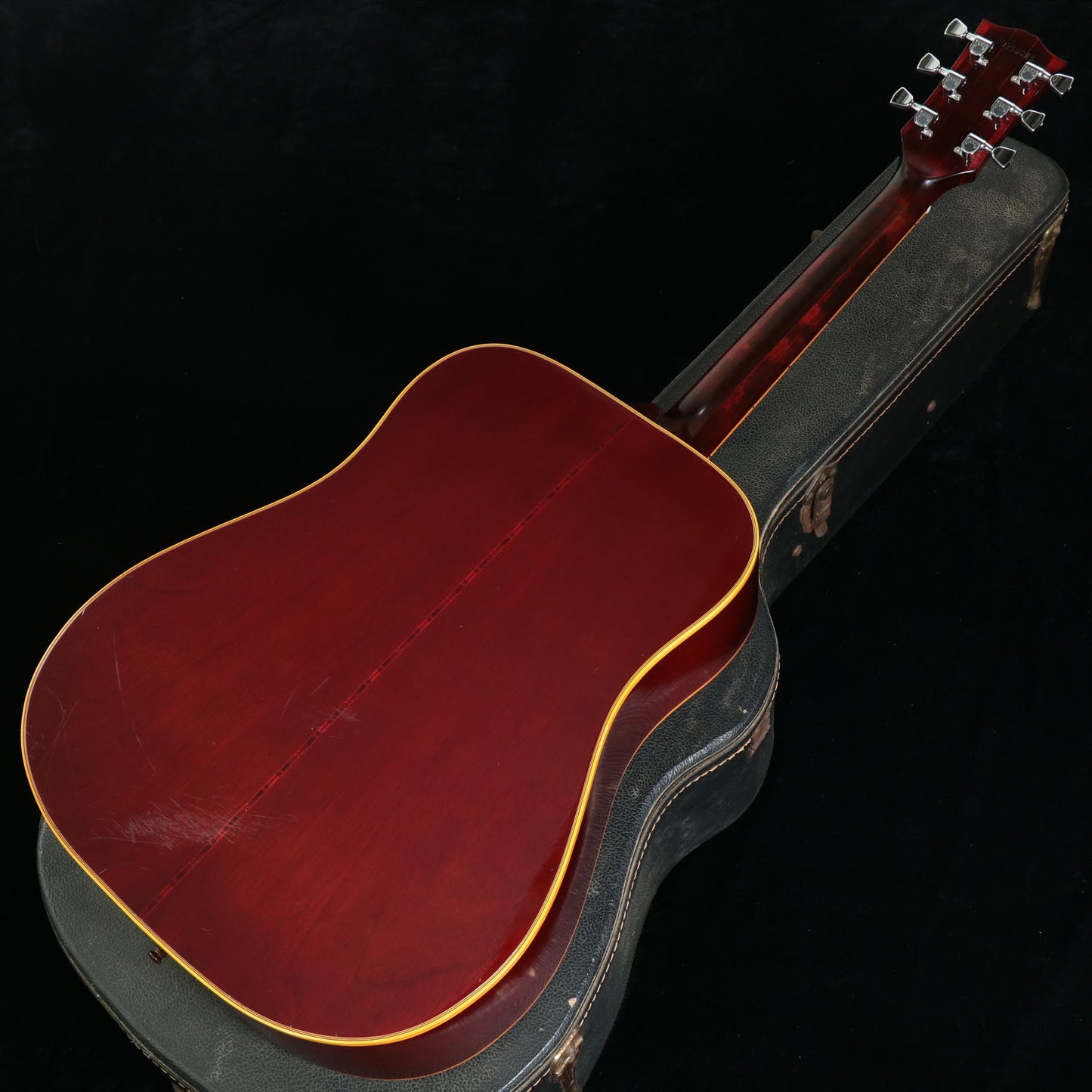 [SN 70258025] USED Gibson / Hummingbird Custom Cherry Sunburst [1978] Gibson Hummingbird Acoustic Guitar [08]