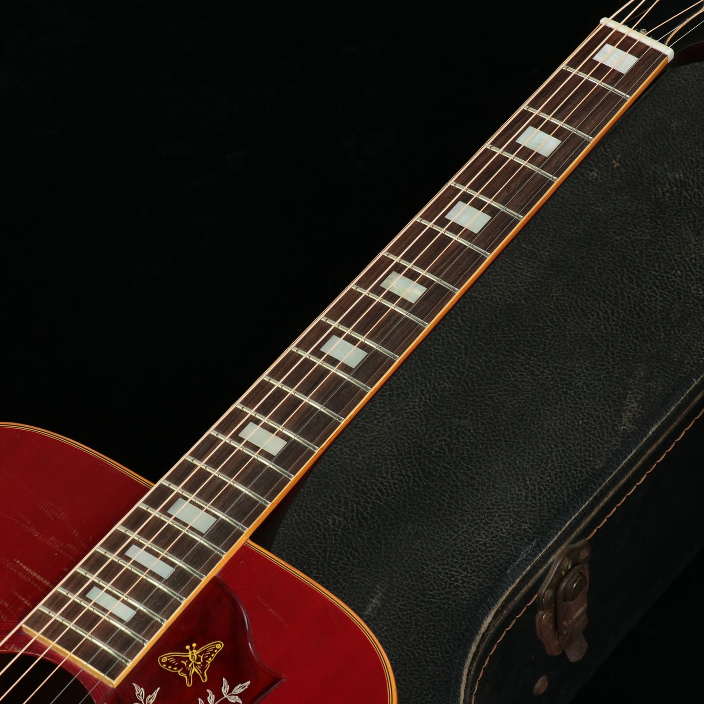 [SN 70258025] USED Gibson / Hummingbird Custom Cherry Sunburst [1978] Gibson Hummingbird Acoustic Guitar [08]