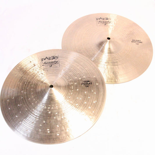 [SN 10017309] USED PAISTE / TWENTY 14inch 1118/1476g HIHAT Paiste Hi-Hat Cymbal [08]