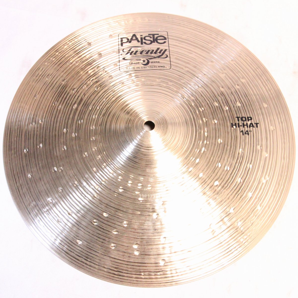 [SN 10017309] USED PAISTE / TWENTY 14inch 1118/1476g HIHAT Paiste Hi-Hat Cymbal [08]