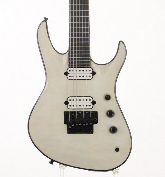 [SN U26167] USED Jackson / Chris Broderick Soloist 7 Transparent White [03]