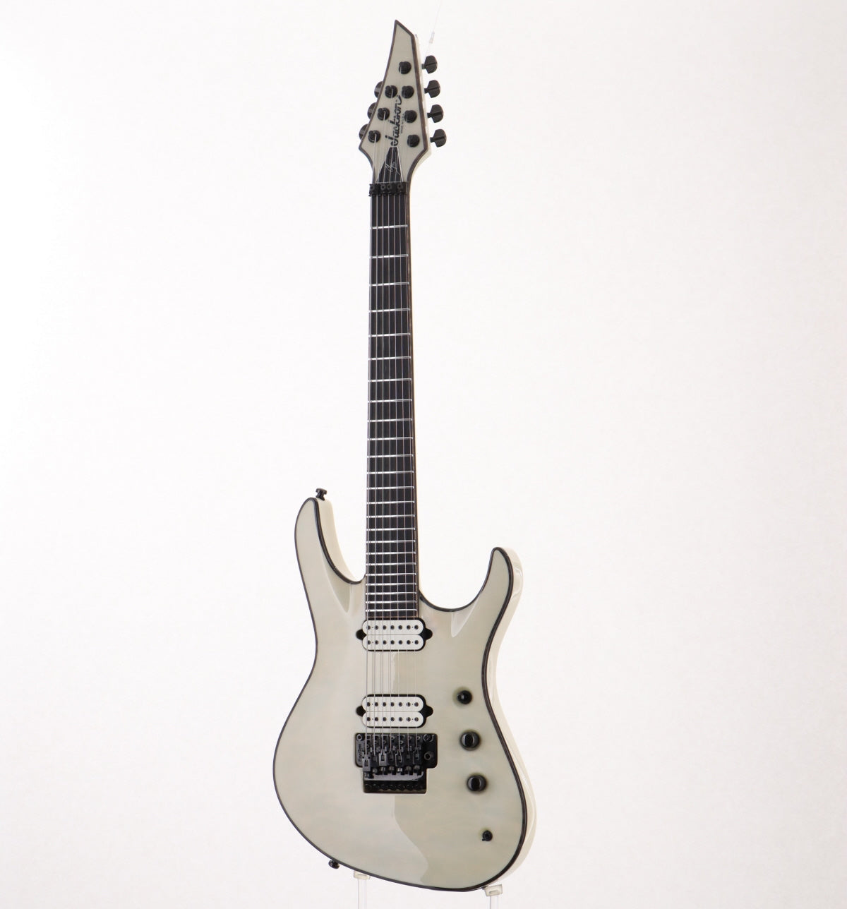 [SN U26167] USED Jackson / Chris Broderick Soloist 7 Transparent White [03]