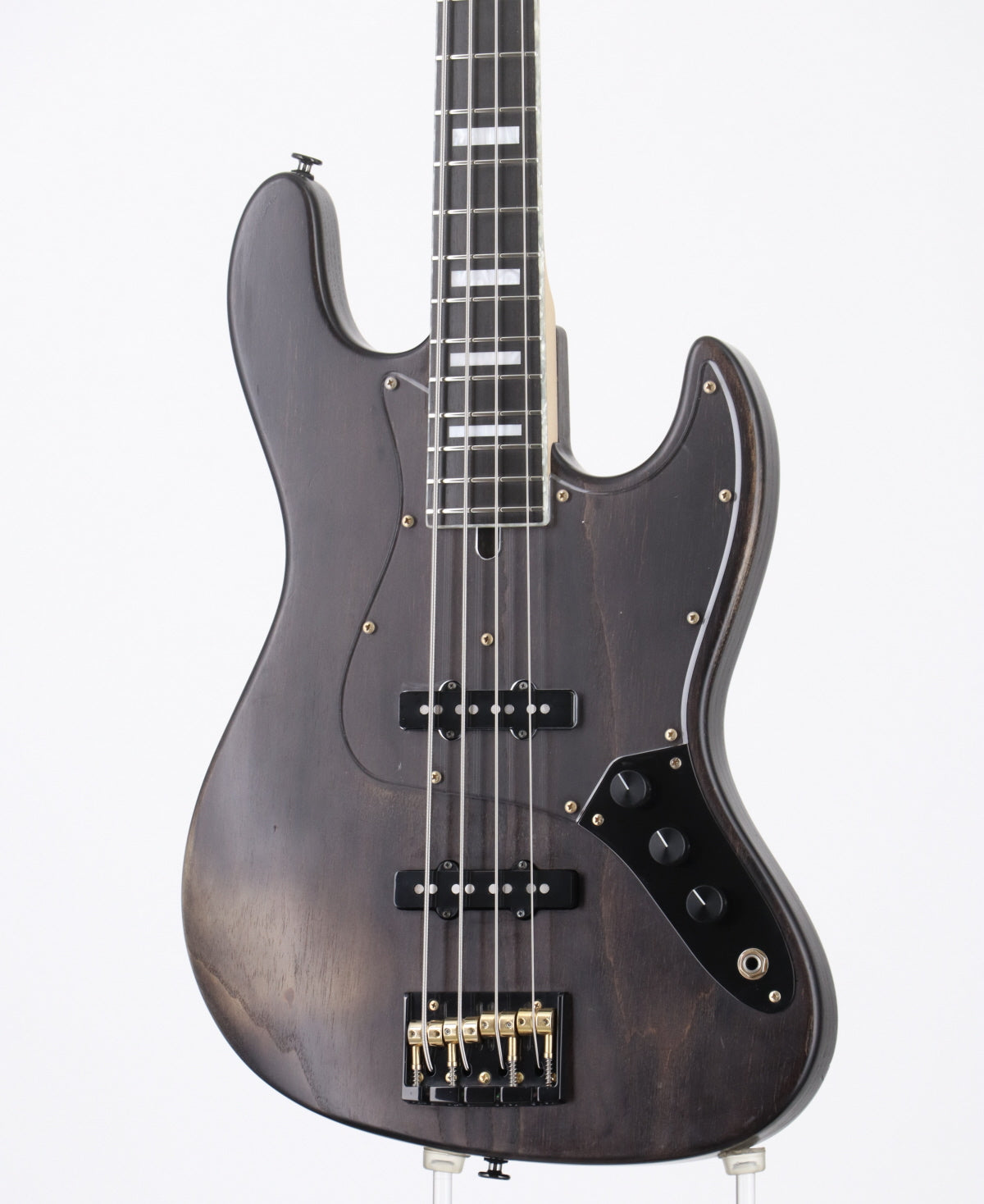 [SN 136837] USED Bacchus / Woodline DX4-BGP/E BLK/Oil (Made in Japan/3.79kg) Bacchus Electric Bass Jazz Bass Type [08]