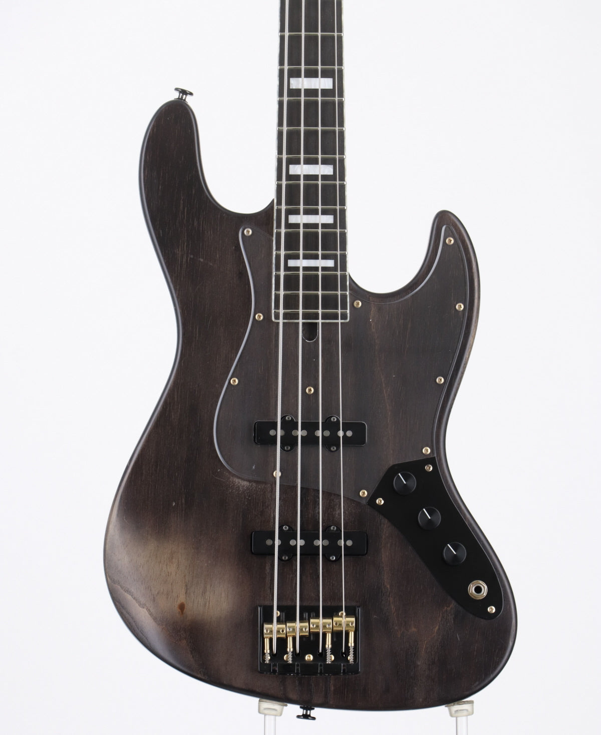 [SN 136837] USED Bacchus / Woodline DX4-BGP/E BLK/Oil (Made in Japan/3.79kg) Bacchus Electric Bass Jazz Bass Type [08]