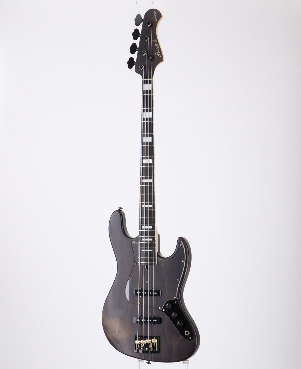 [SN 136837] USED Bacchus / Woodline DX4-BGP/E BLK/Oil (Made in Japan/3.79kg) Bacchus Electric Bass Jazz Bass Type [08]