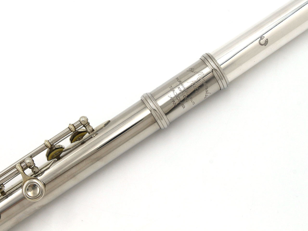 USED MURAMATSU / Flute M-120, silver headstock, all tampos r